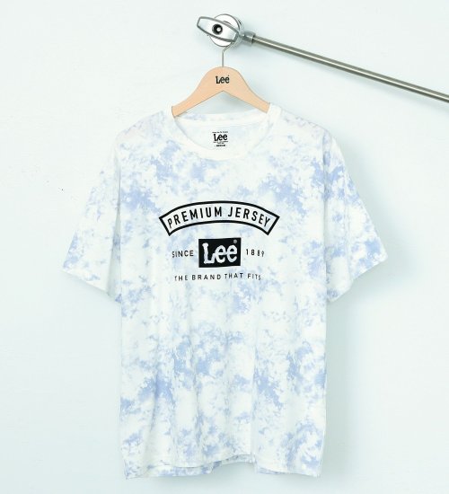 Lee(リー)の【売り尽くしSALE】【アウトレット】タイダイプリント半袖Tシャツ|トップス/Tシャツ/カットソー/メンズ|ブルー