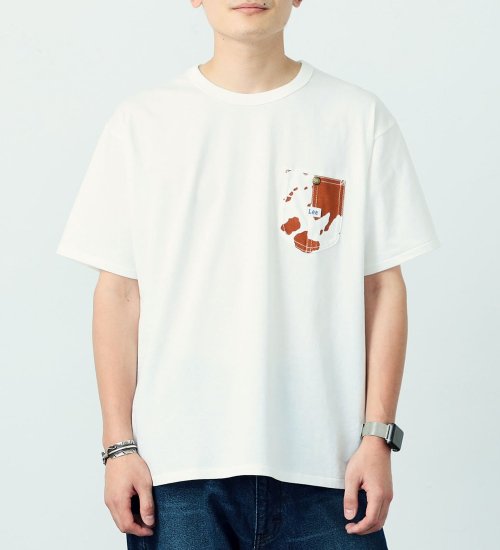 FINAL SALE】ポケット付き半袖Tシャツ(牛柄)のレビュー - EDWINオンラインモール