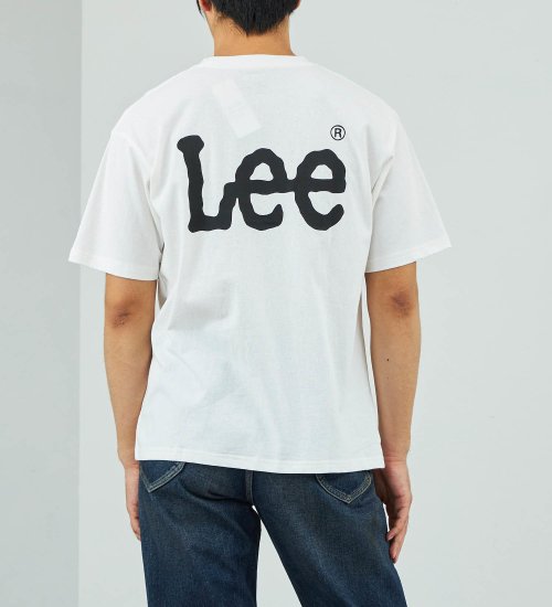 【SUMMER SALE】LeeロゴバックプリントTシャツ