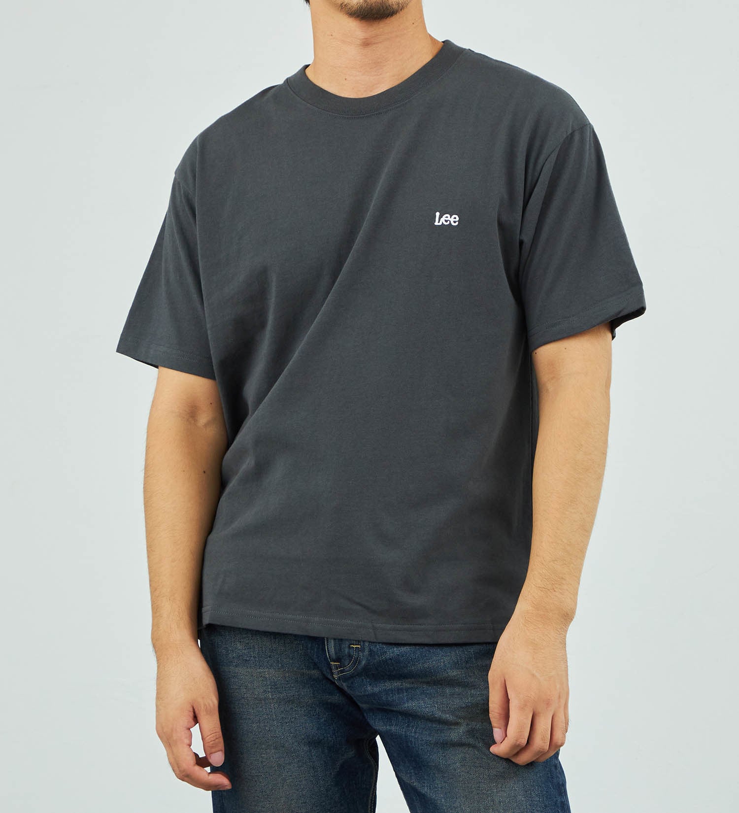 Lee(リー)の【SUMMER SALE】LeeロゴバックプリントTシャツ|トップス/Tシャツ/カットソー/メンズ|ブラック