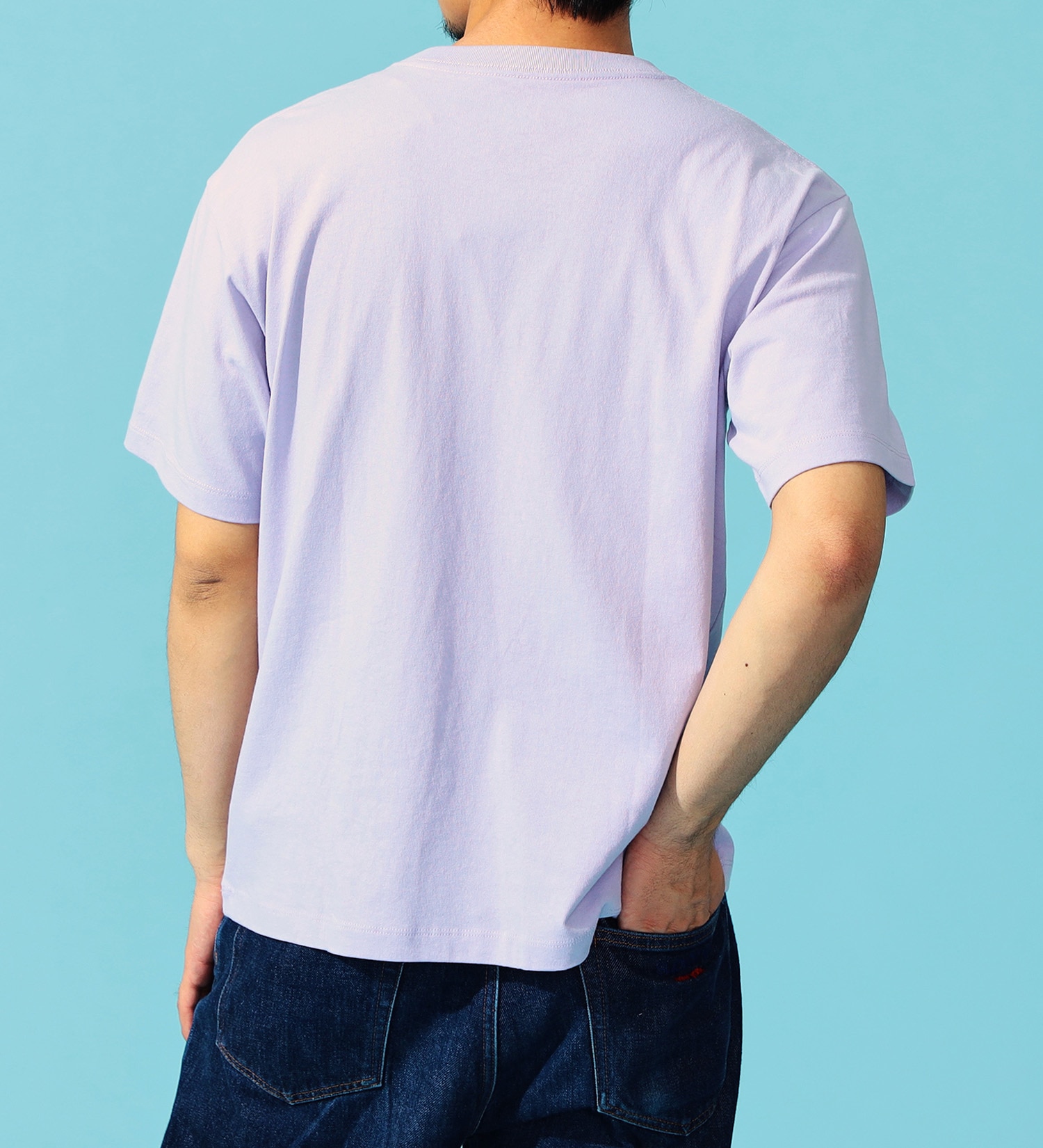 Lee(リー)の【GW SALE】デニムポケット　半袖Tシャツ|トップス/Tシャツ/カットソー/メンズ|パープル