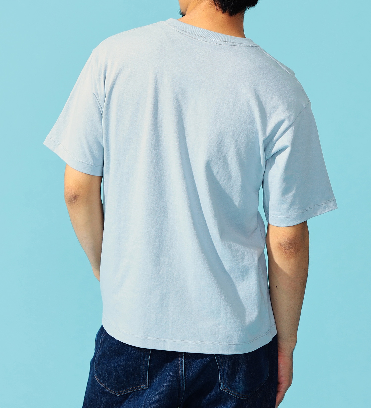 Lee(リー)の【GW SALE】デニムポケット　半袖Tシャツ|トップス/Tシャツ/カットソー/メンズ|ブルー系その他