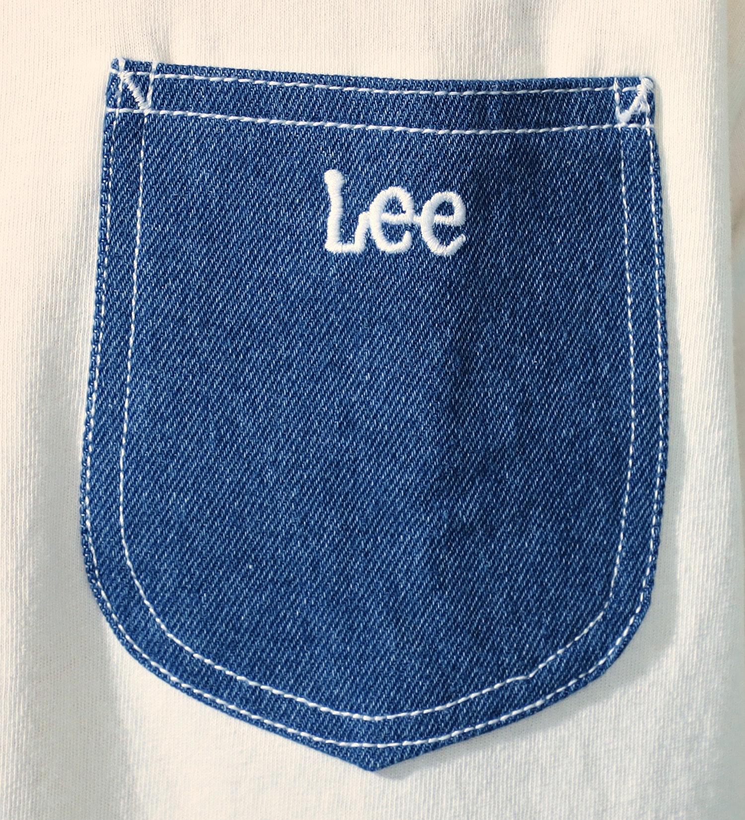 Lee(リー)の【GW SALE】デニムポケット　半袖Tシャツ|トップス/Tシャツ/カットソー/メンズ|ホワイト