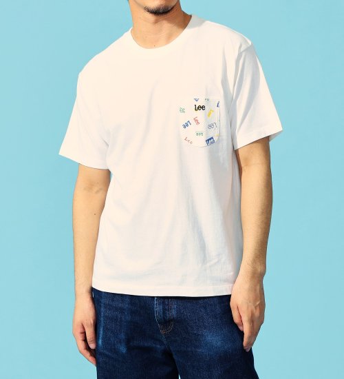 Lee(リー)の【GW SALE】カラーポケット　半袖Tシャツ|トップス/Tシャツ/カットソー/メンズ|ホワイト3
