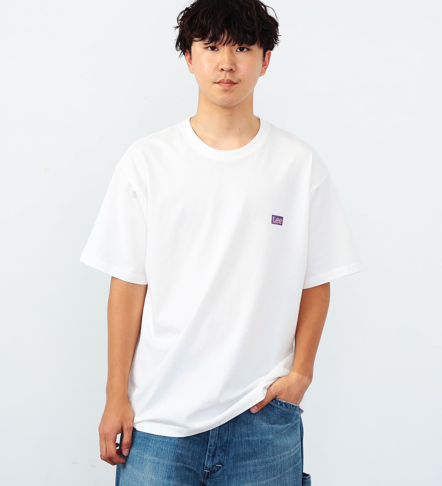 Lee(リー)のLee バックプリント ショートスリーブTee|トップス/Tシャツ/カットソー/メンズ|ホワイト