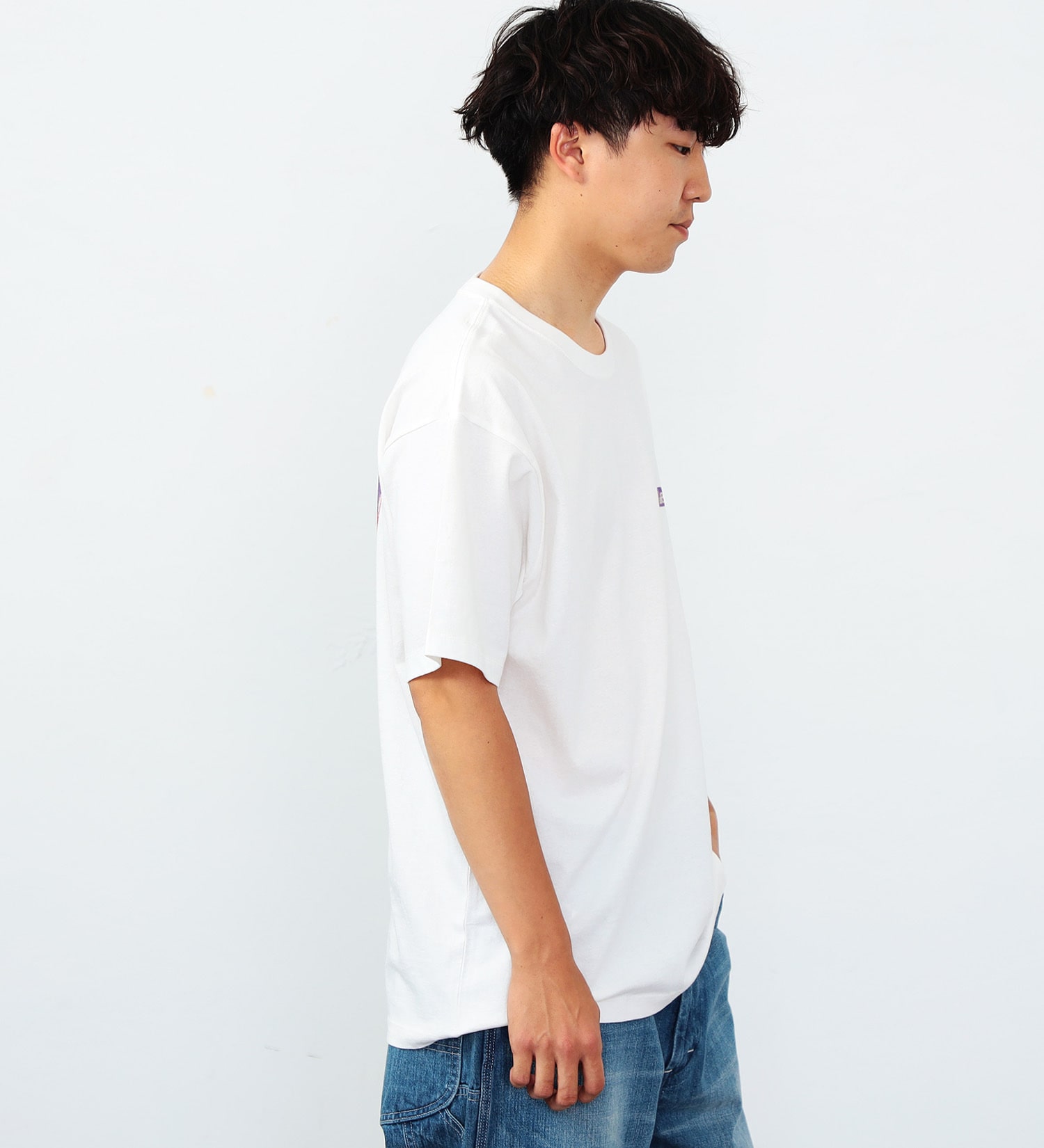 Lee(リー)のLee バックプリント ショートスリーブTee|トップス/Tシャツ/カットソー/メンズ|ホワイト