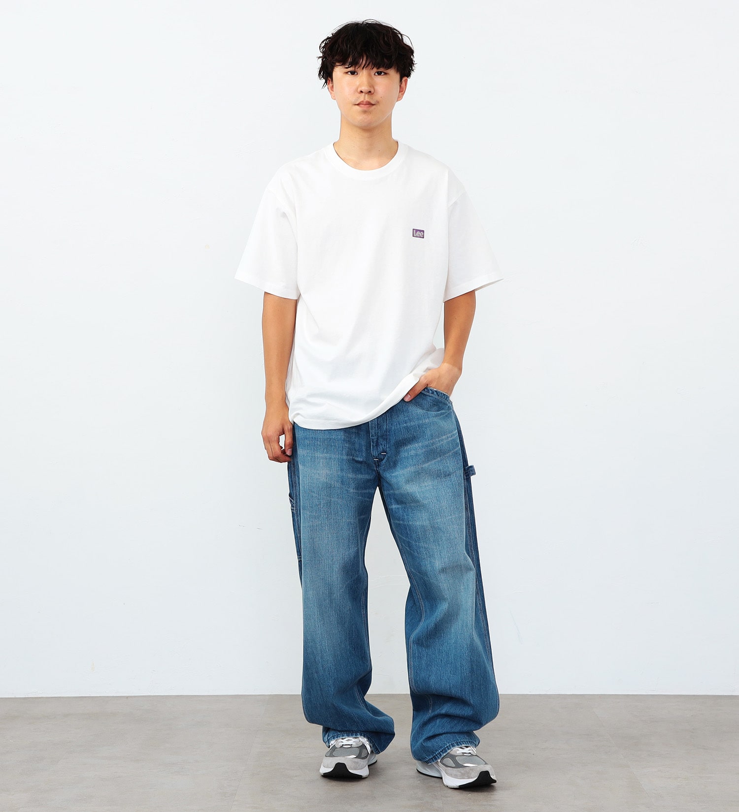 Lee(リー)のLee バックプリント ショートスリーブTee|トップス/Tシャツ/カットソー/メンズ|ホワイト