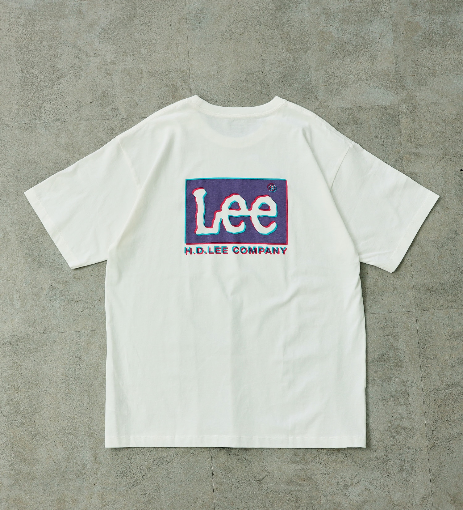 Lee(リー)のLee バックプリント ショートスリーブTee|トップス/Tシャツ/カットソー/メンズ|ホワイト