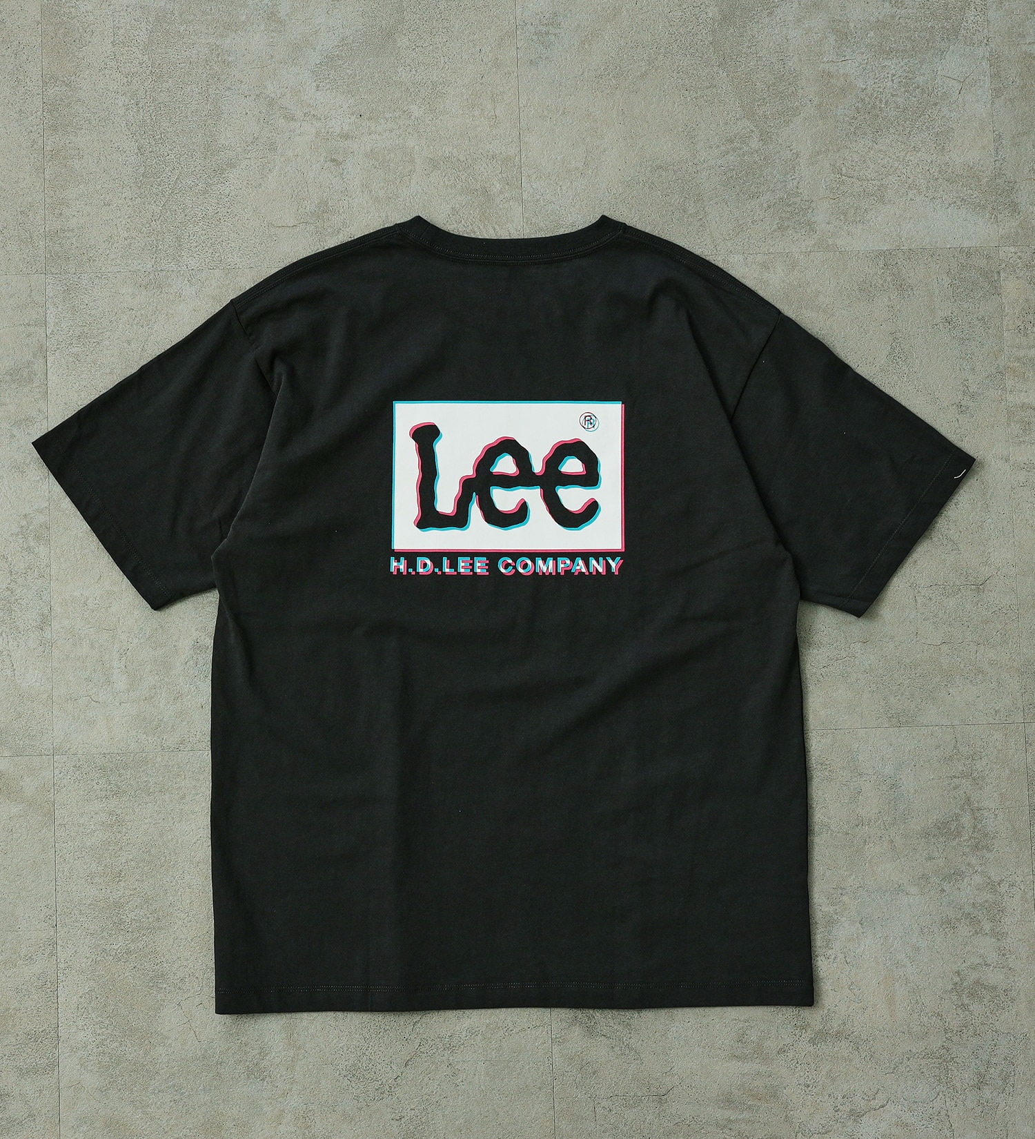 Lee(リー)のLee バックプリント ショートスリーブTee|トップス/Tシャツ/カットソー/メンズ|チャコールグレー