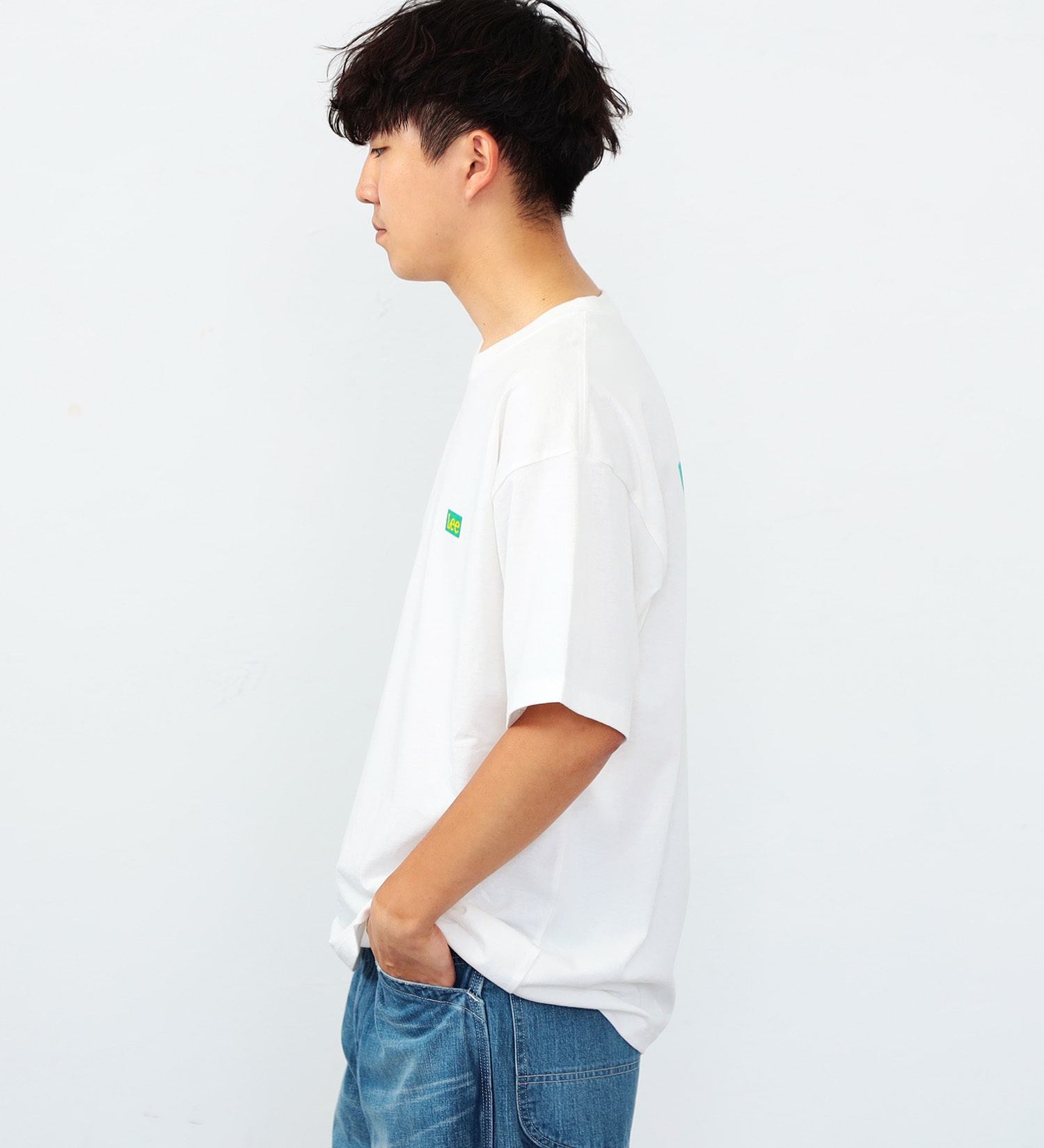 Lee(リー)のLee バックプリント ショートスリーブTee|トップス/Tシャツ/カットソー/メンズ|ホワイト系その他