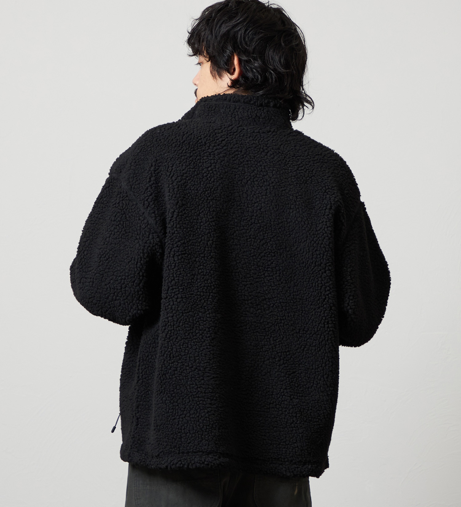 Lee(リー)の【直営店/EC限定】BOA JACKET/ボアジャケット/暖/アウター|ジャケット/アウター/その他アウター/メンズ|ブラック