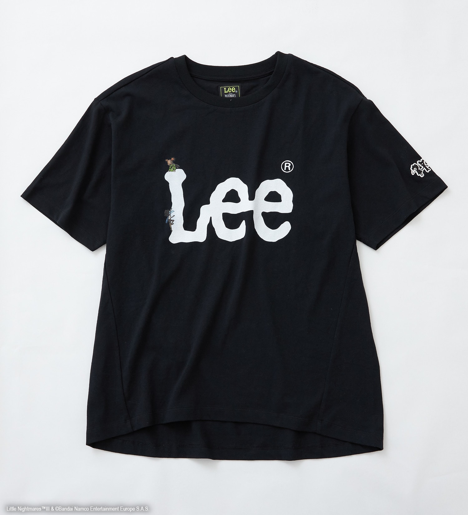 Lee(リー)の【予約】リトルナイトメア3 x Lee　Print T shirts -logo-|トップス/Tシャツ/カットソー/メンズ|ブラック