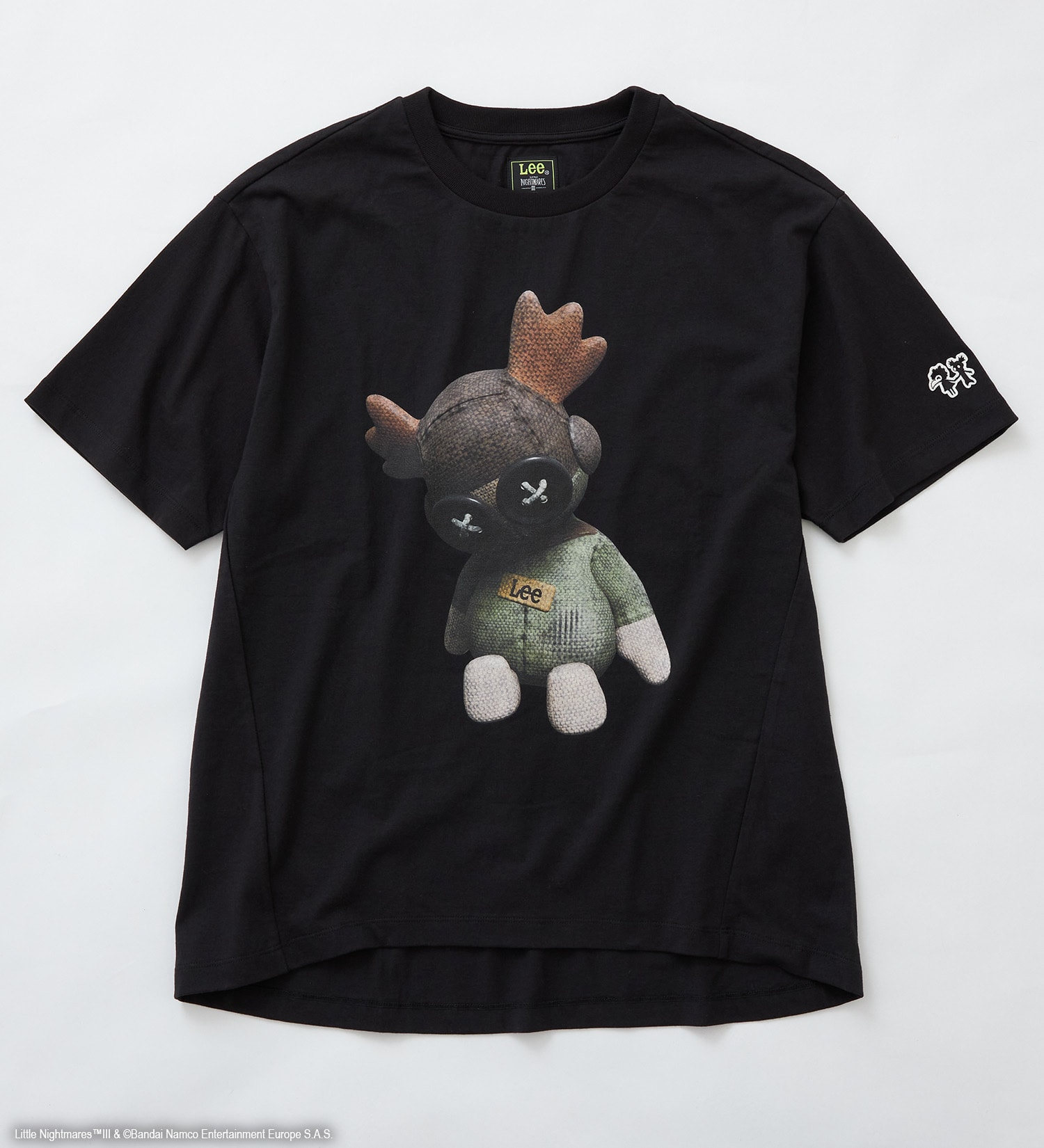 Lee(リー)の【予約】リトルナイトメア3 x Lee　Print T shirts - ALONE doll -|トップス/Tシャツ/カットソー/メンズ|ブラック