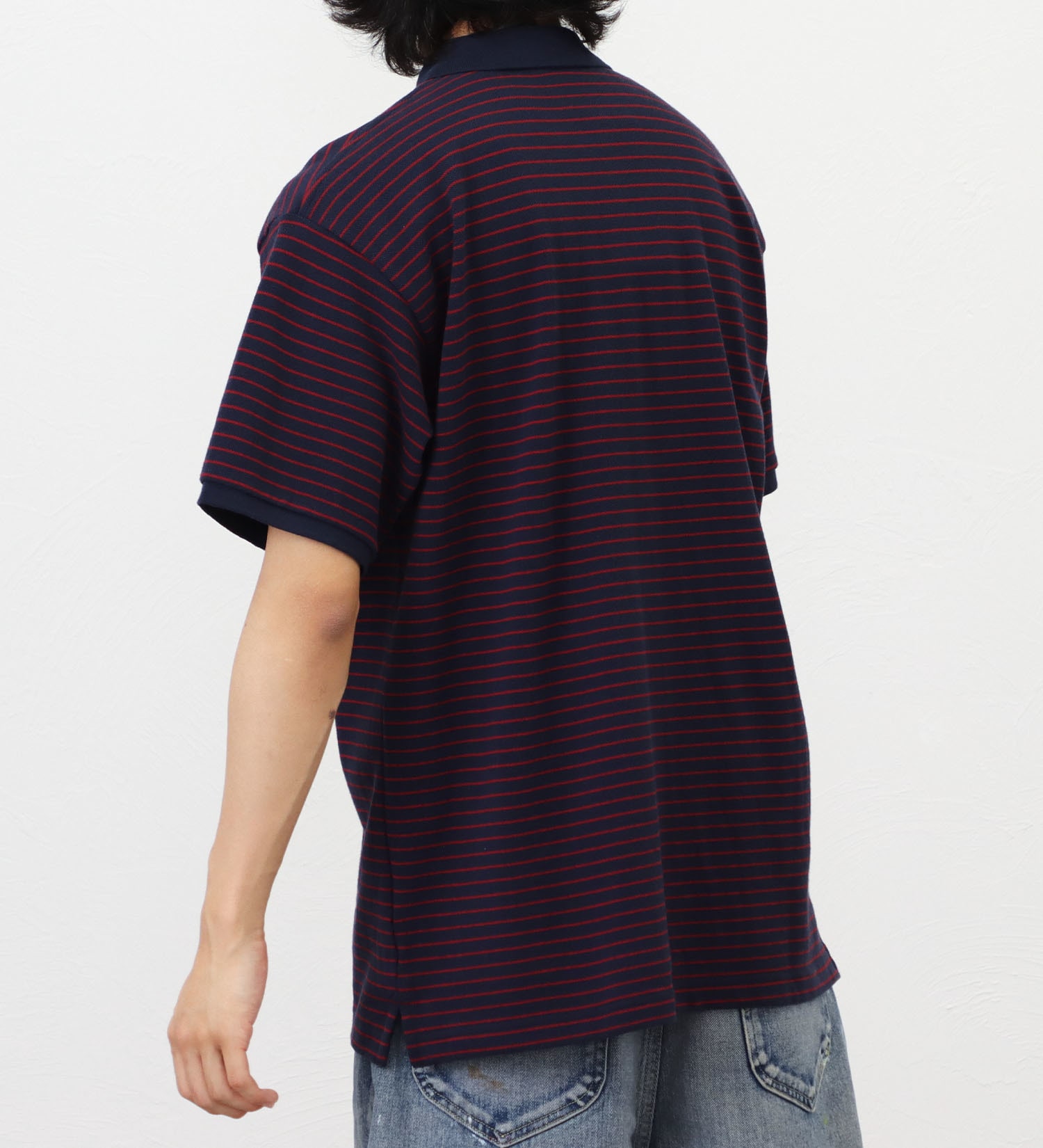 Lee(リー)の【ポイントアップ対象】【直営店・WEB別注】カノコポロシャツ|トップス/ポロシャツ/メンズ|ネイビー