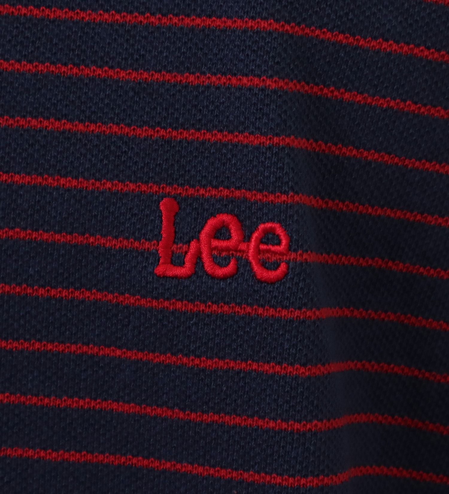 Lee(リー)の【ポイントアップ対象】【直営店・WEB別注】カノコポロシャツ|トップス/ポロシャツ/メンズ|ネイビー