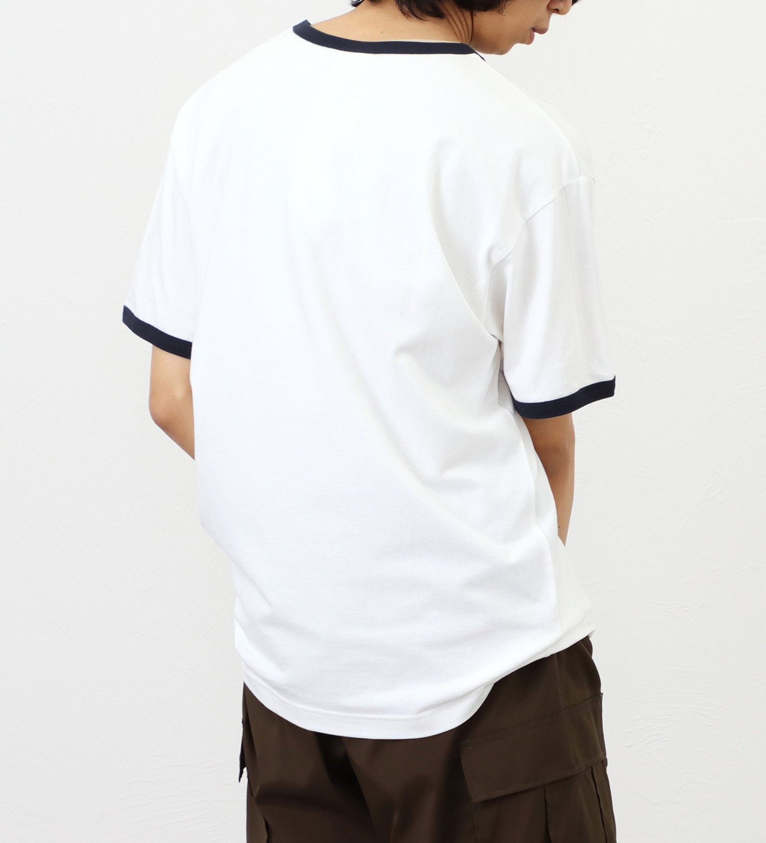 Lee(リー)の【ポイントアップ対象】【直営店・WEB別注】月桂樹プリントTシャツ|トップス/Tシャツ/カットソー/メンズ|ネイビー