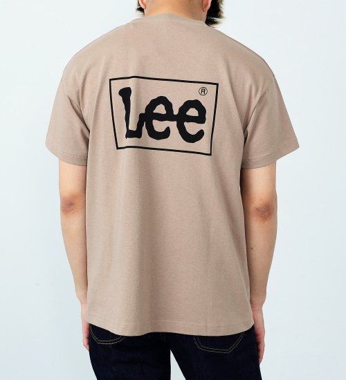 Lee(リー)の【SALE】バックプリント半袖Tシャツ【アウトレット店舗・WEB限定】|トップス/Tシャツ/カットソー/レディース|キャメル