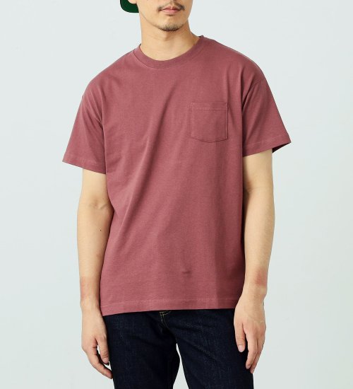 Lee(リー)のバックプリント半袖Tシャツ|トップス/Tシャツ/カットソー/レディース|ワイン