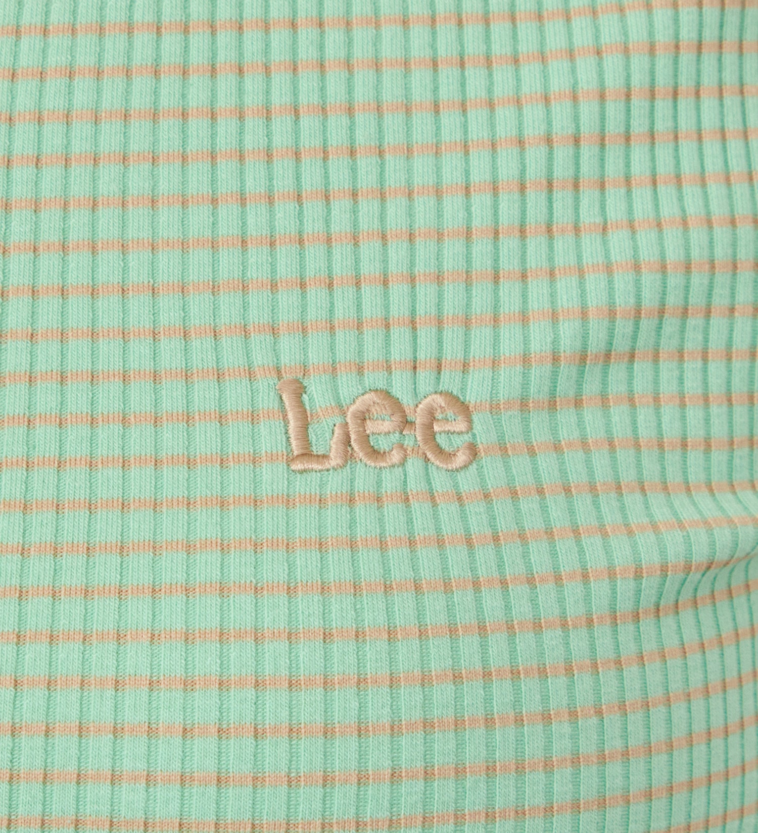 Lee(リー)の【直営店舗別注】リブタンクトップ|トップス/タンクトップ/レディース|グリーン