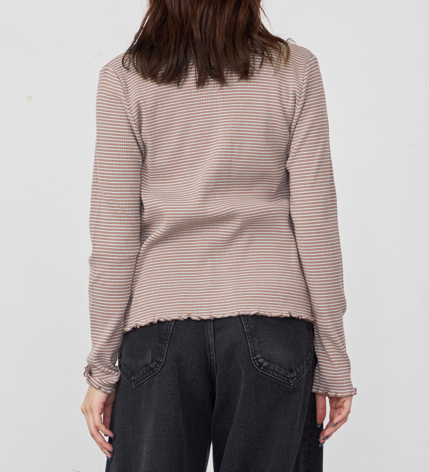 Lee(リー)の【直営店舗別注】リブカーディガン|トップス/その他トップス/レディース|ブラウン