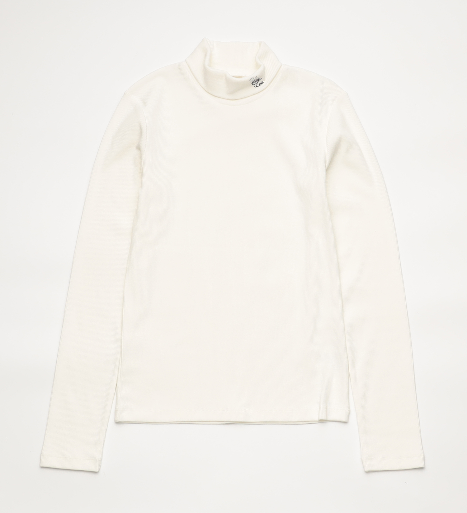 Lee(リー)の【直営店・WEB別注】リブ タートルネック長袖Tシャツ|トップス/Tシャツ/カットソー/レディース|ホワイト