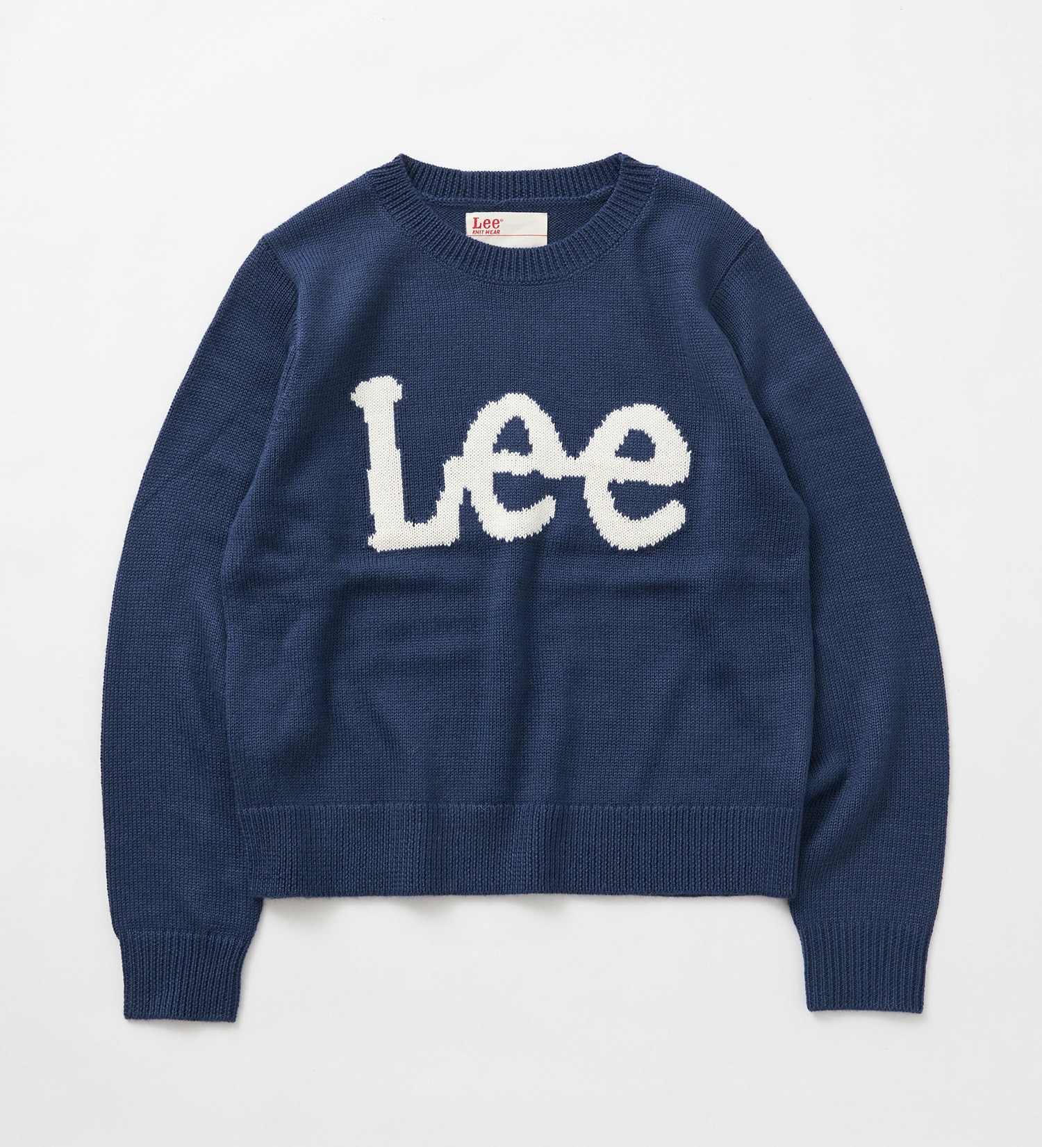 Lee(リー)の【カート割対象】【WINTER SALE】Leeロゴセーター|トップス/ニット/セーター/レディース|ネイビー