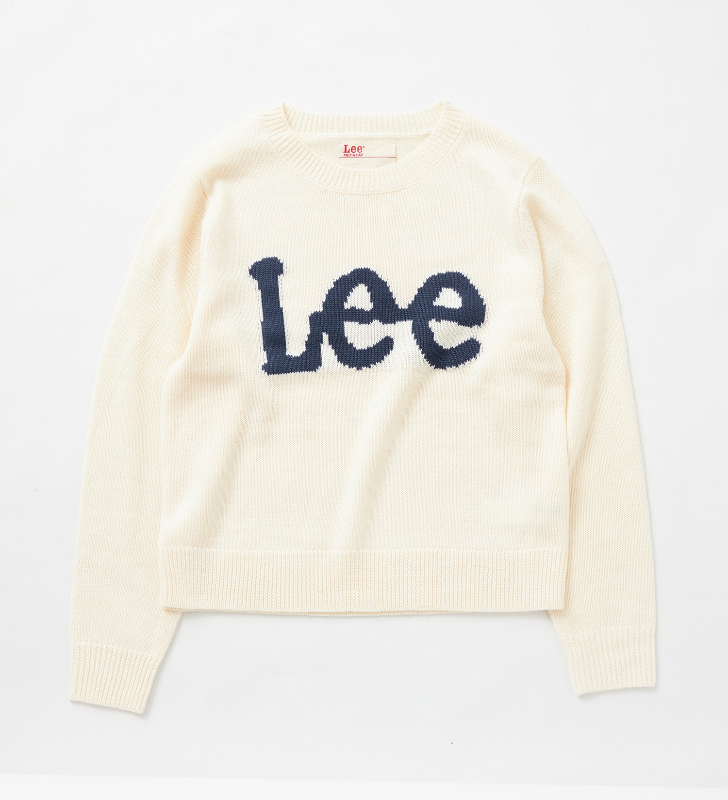 Lee(リー)の【カート割対象】【WINTER SALE】Leeロゴセーター|トップス/ニット/セーター/レディース|ホワイト