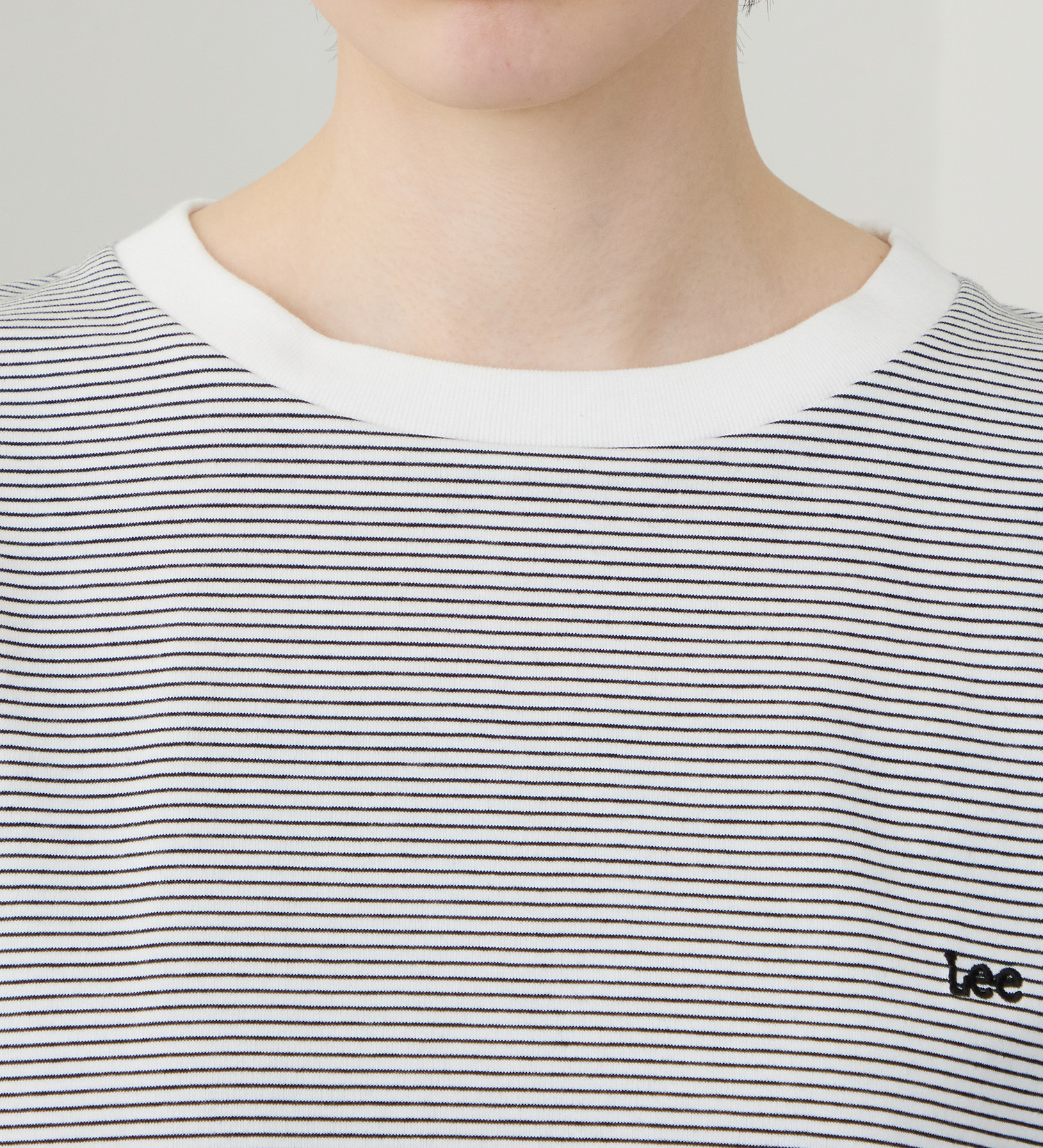 Lee(リー)のラウンドヘム ショートスリーブTシャツ|トップス/Tシャツ/カットソー/レディース|ブラック