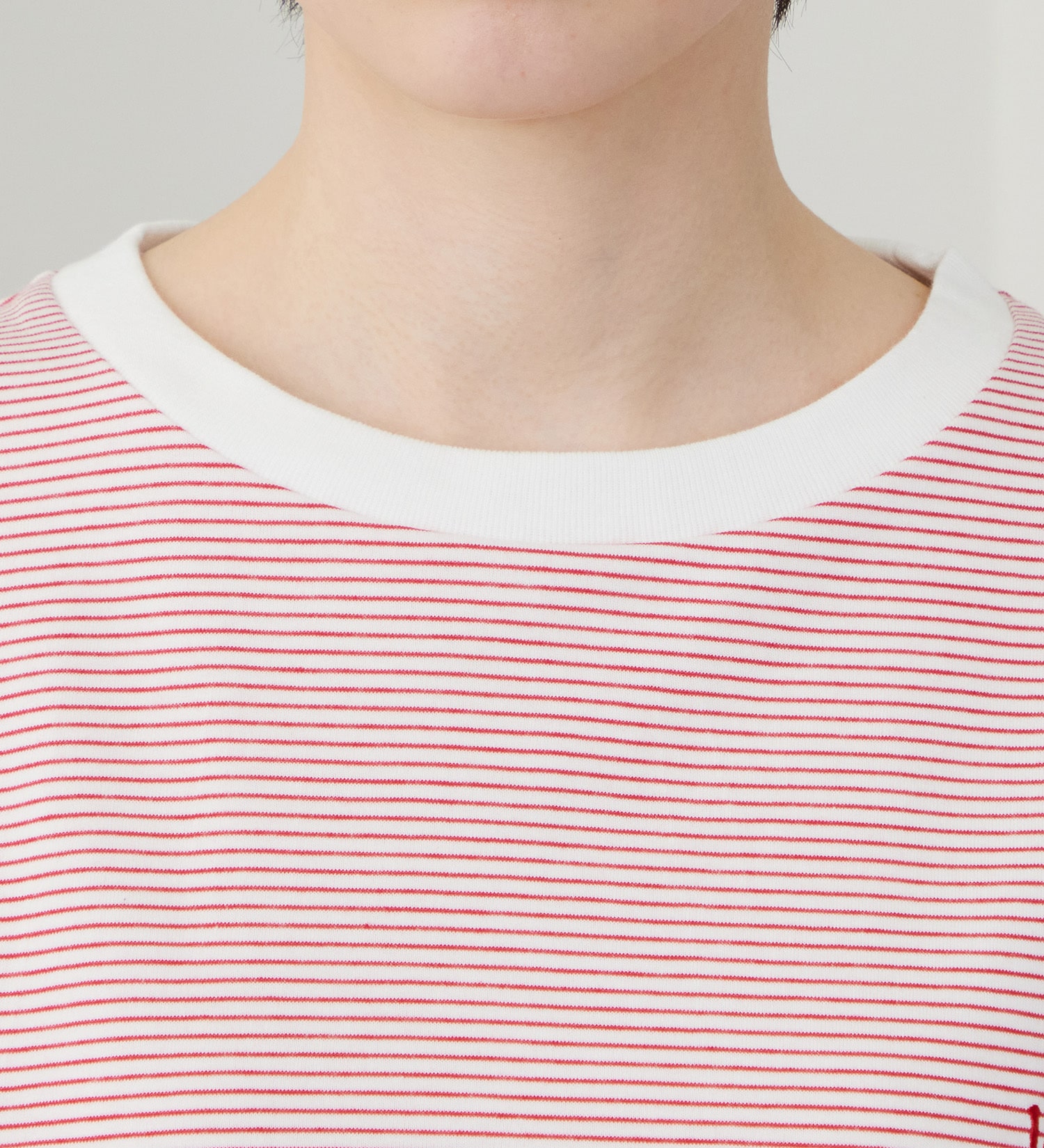 Lee(リー)のラウンドヘム ショートスリーブTシャツ|トップス/Tシャツ/カットソー/レディース|レッド