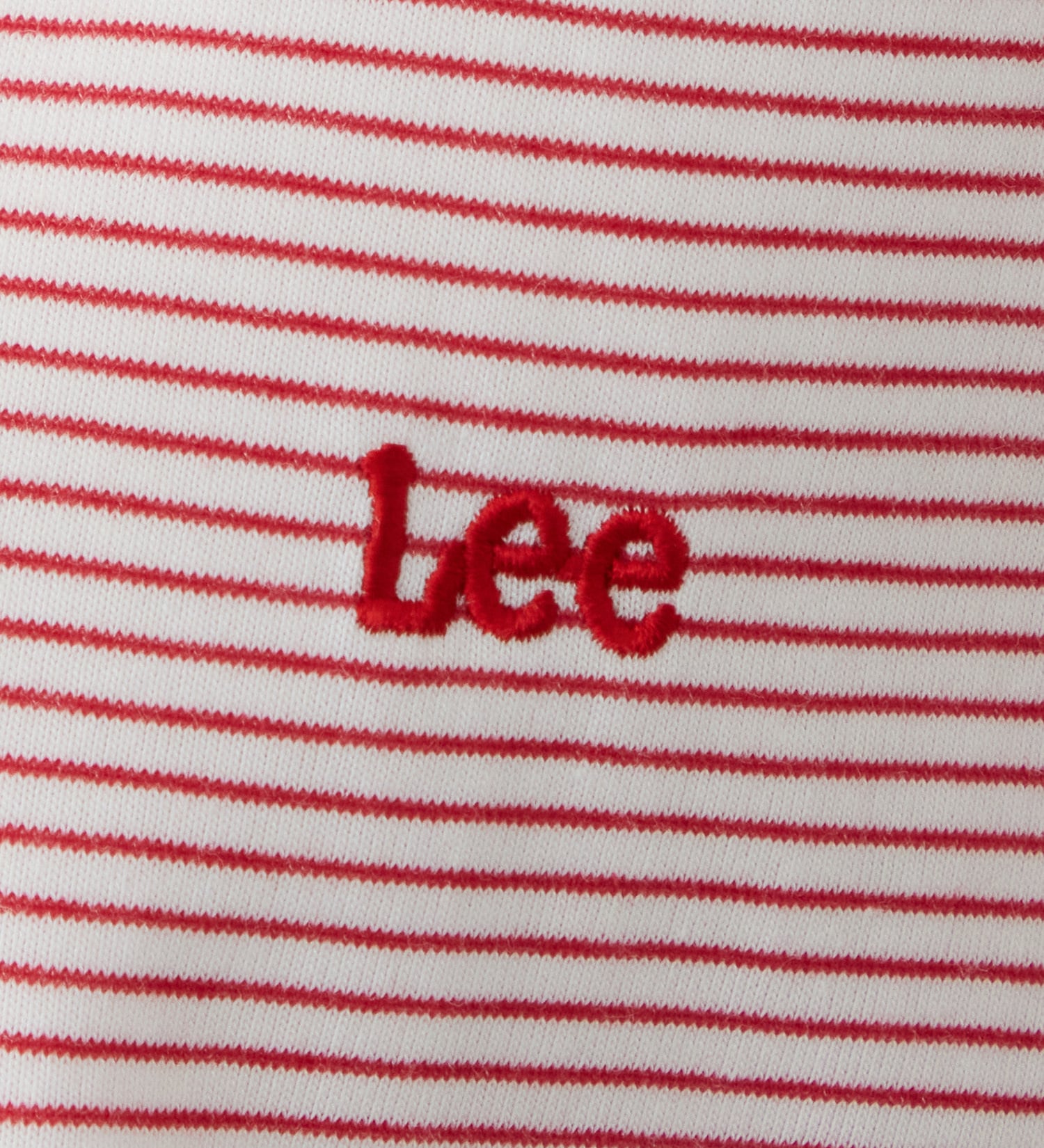 Lee(リー)のラウンドヘム ショートスリーブTシャツ|トップス/Tシャツ/カットソー/レディース|レッド