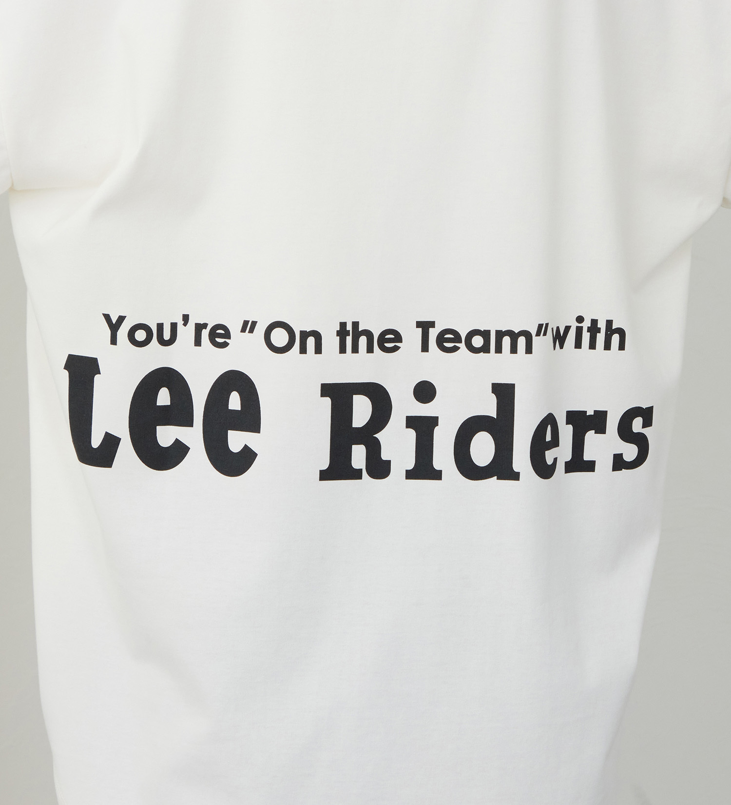 Lee(リー)のラウンドヘム ショートスリーブTシャツ|トップス/Tシャツ/カットソー/レディース|ホワイト