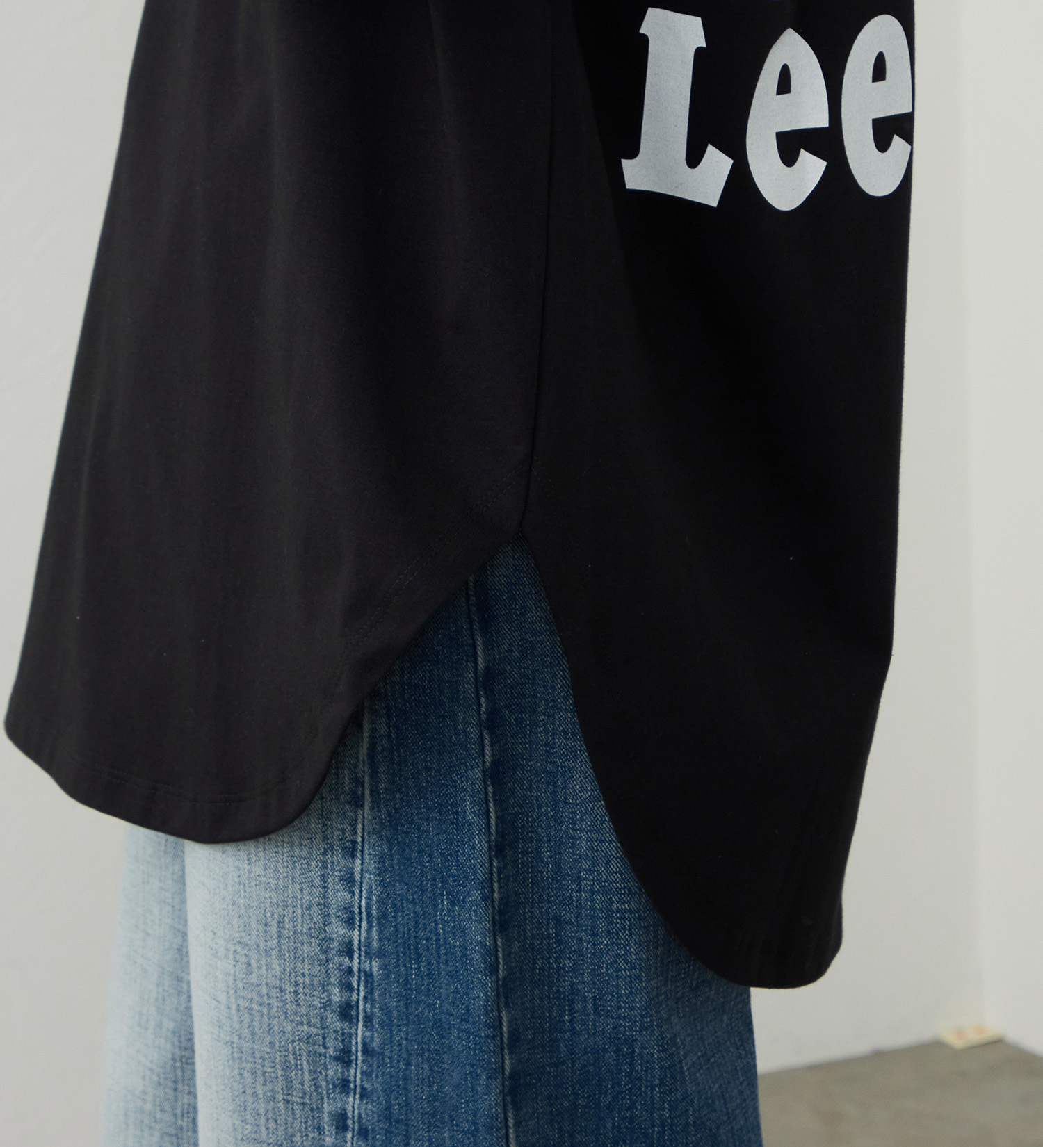 Lee(リー)のラウンドヘム ショートスリーブTシャツ|トップス/Tシャツ/カットソー/レディース|その他