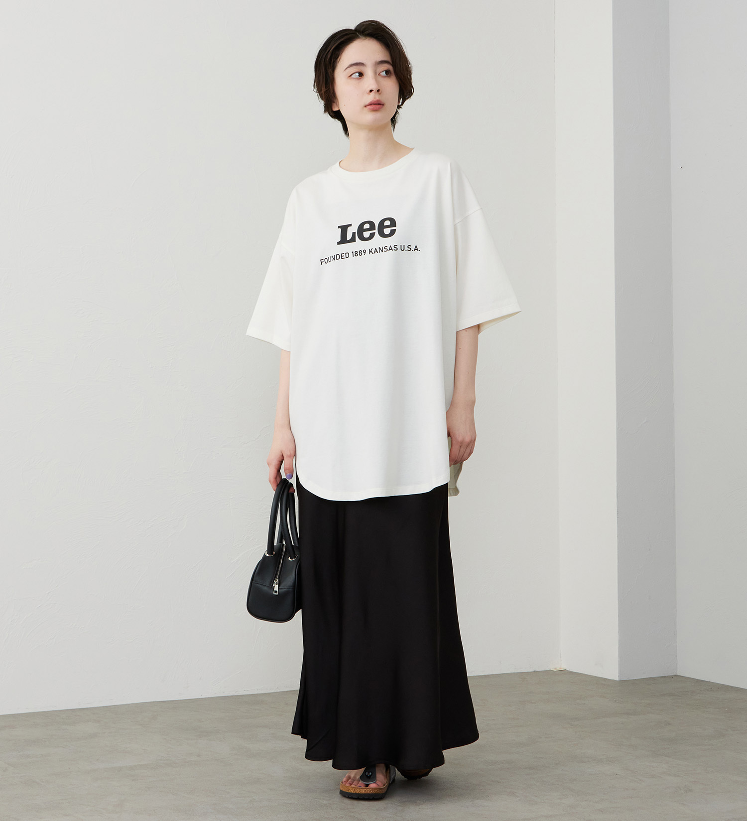 Lee(リー)のラウンドヘム ショートスリーブTシャツ|トップス/Tシャツ/カットソー/レディース|その他1