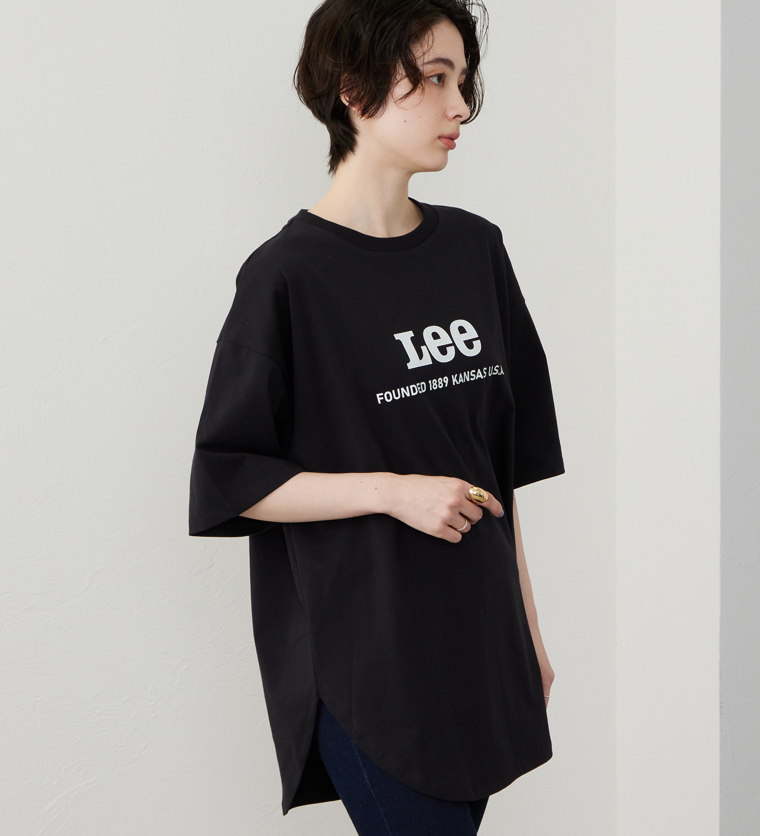 Lee(リー)のラウンドヘム ショートスリーブTシャツ|トップス/Tシャツ/カットソー/レディース|その他2