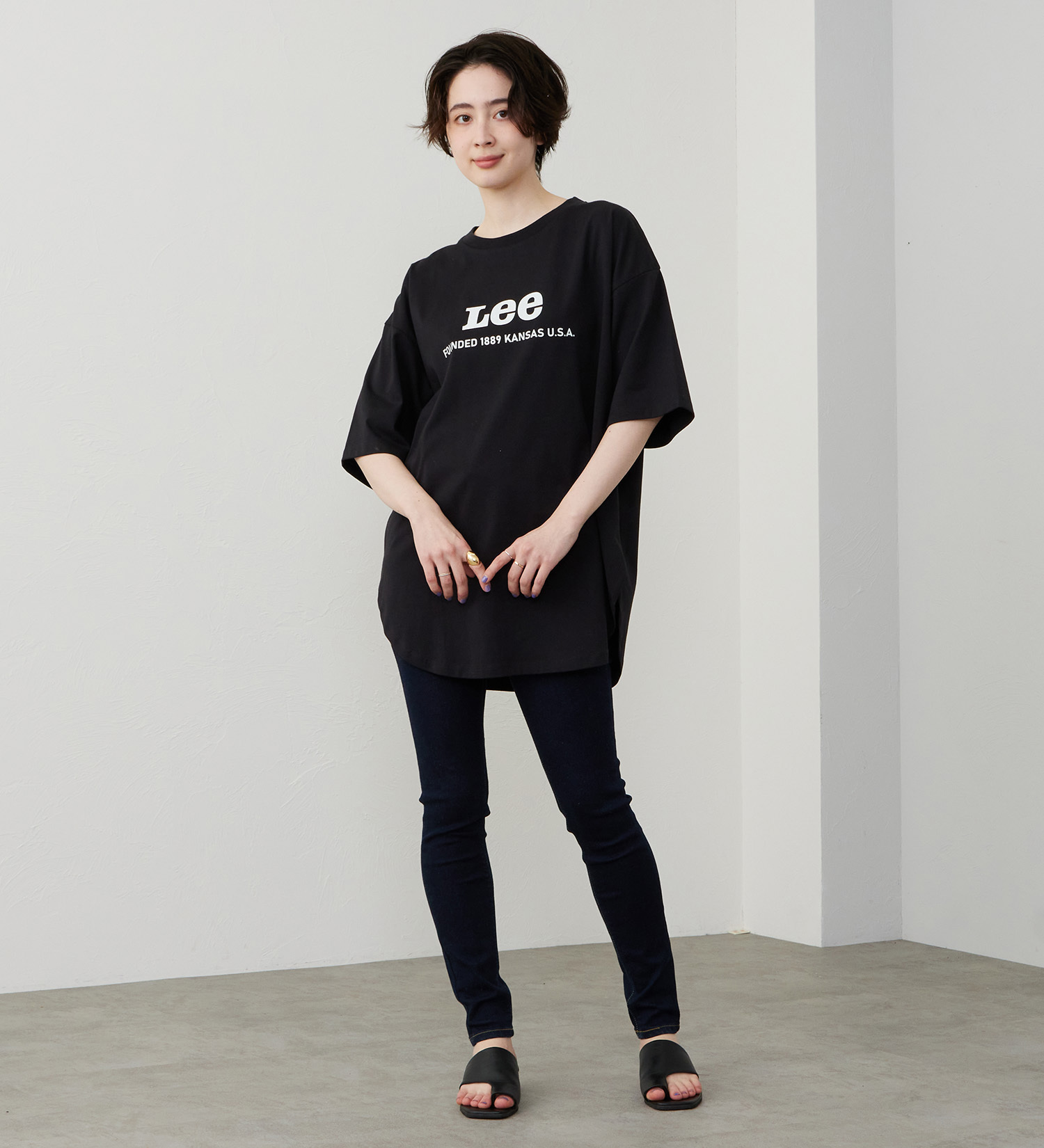 Lee(リー)のラウンドヘム ショートスリーブTシャツ|トップス/Tシャツ/カットソー/レディース|その他2