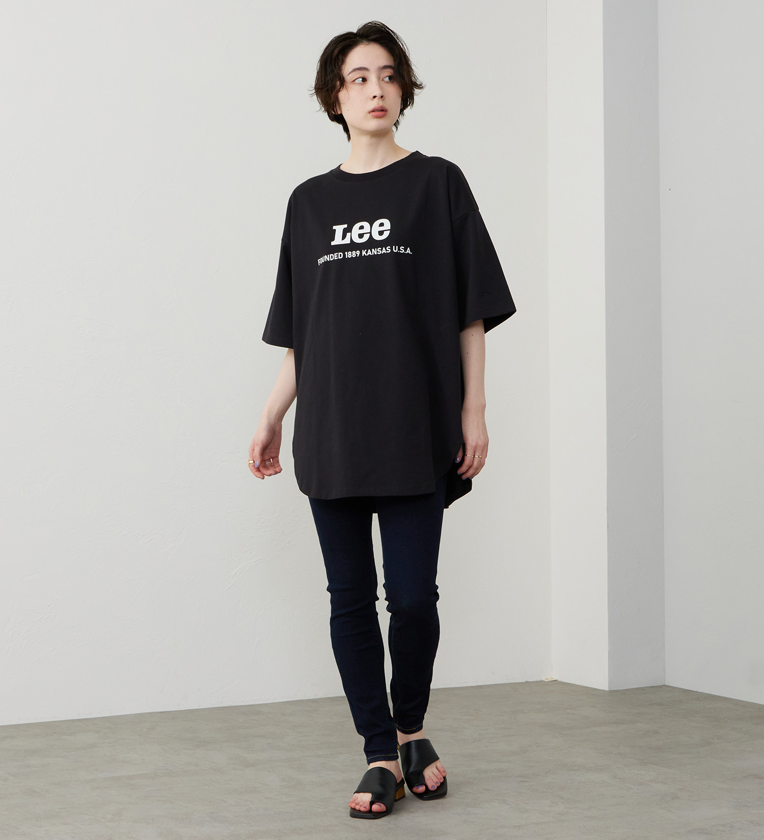 Lee(リー)のラウンドヘム ショートスリーブTシャツ|トップス/Tシャツ/カットソー/レディース|その他2
