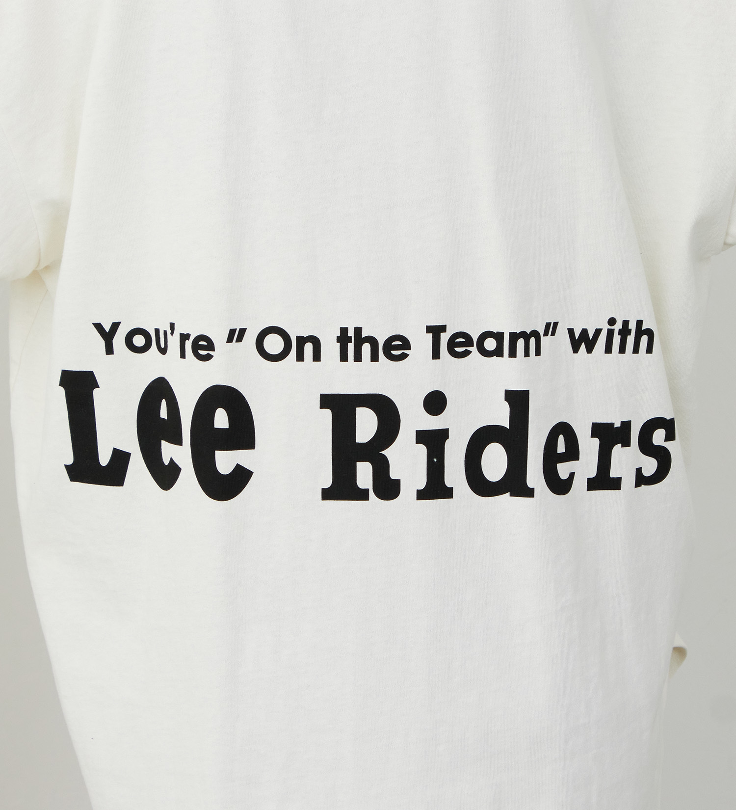 Lee(リー)のラウンドヘム ロングスリーブTシャツ|トップス/Tシャツ/カットソー/レディース|ホワイト