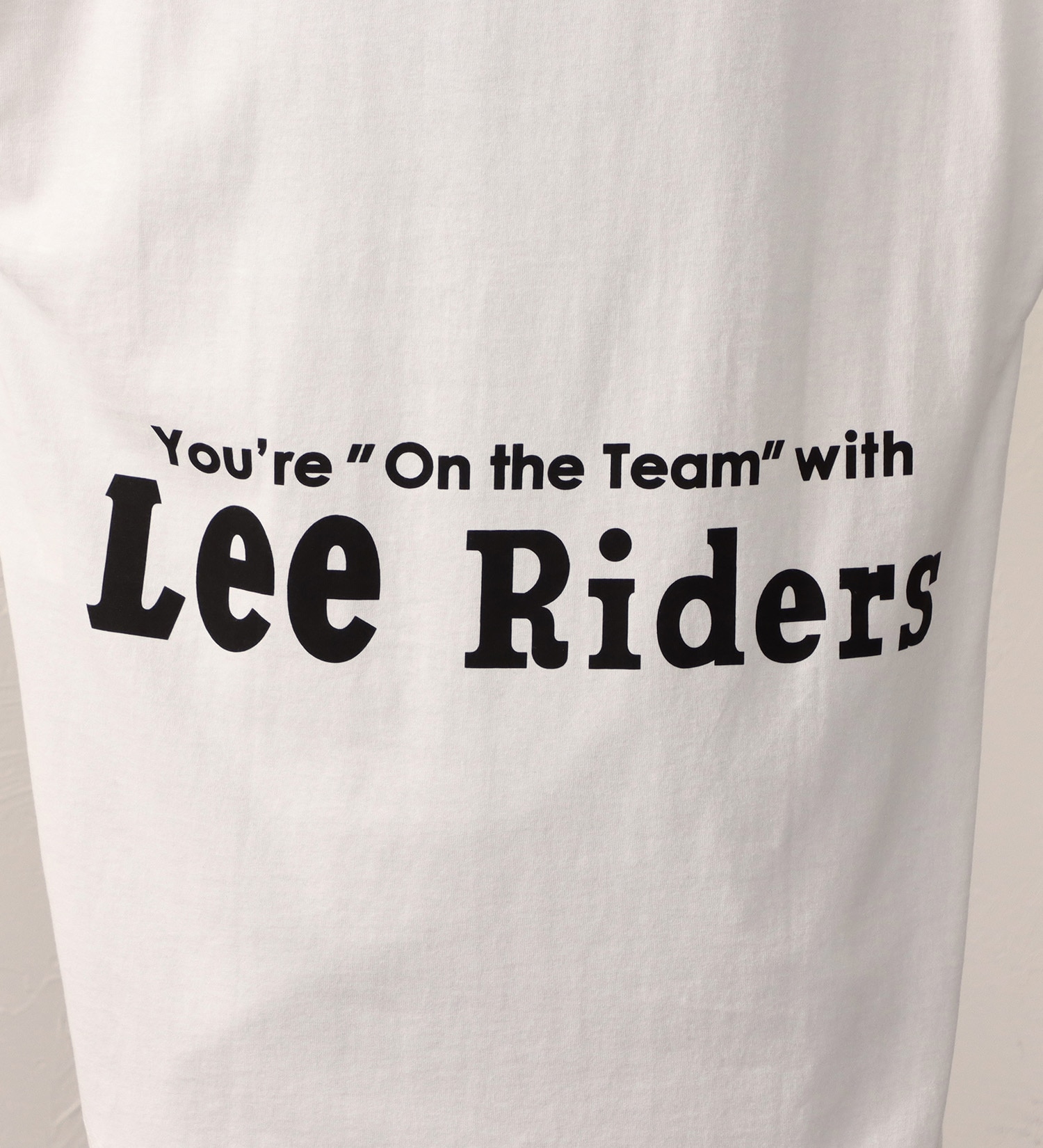 Lee(リー)のROUNDHEM TEE/ラウンドヘム長袖Tシャツ|トップス/Tシャツ/カットソー/レディース|ホワイト