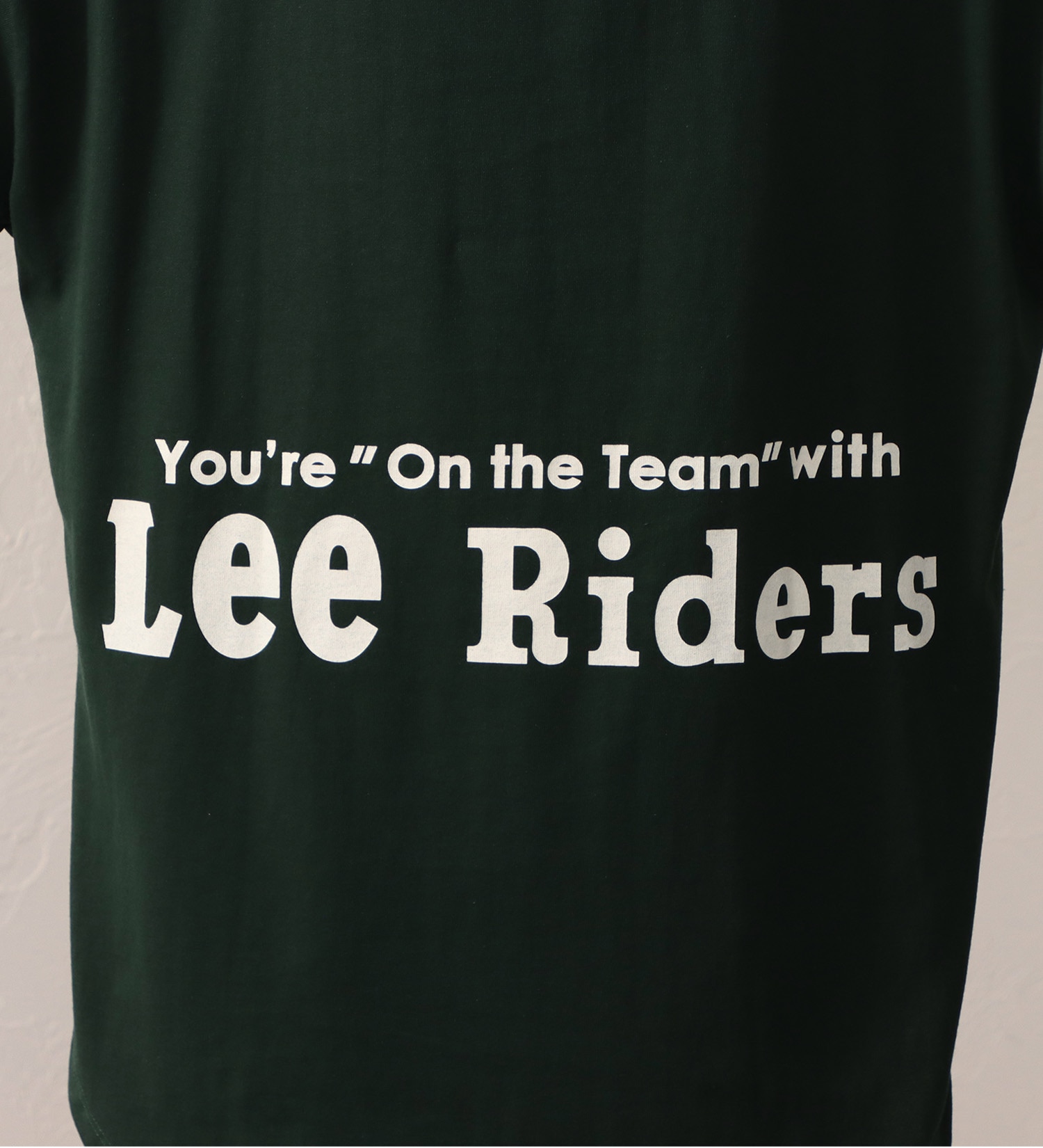 Lee(リー)のROUNDHEM TEE/ラウンドヘム長袖Tシャツ|トップス/Tシャツ/カットソー/レディース|グリーン