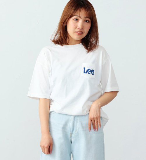Lee(リー)のポケットロゴ ショートスリーブTee|トップス/Tシャツ/カットソー/レディース|ホワイト