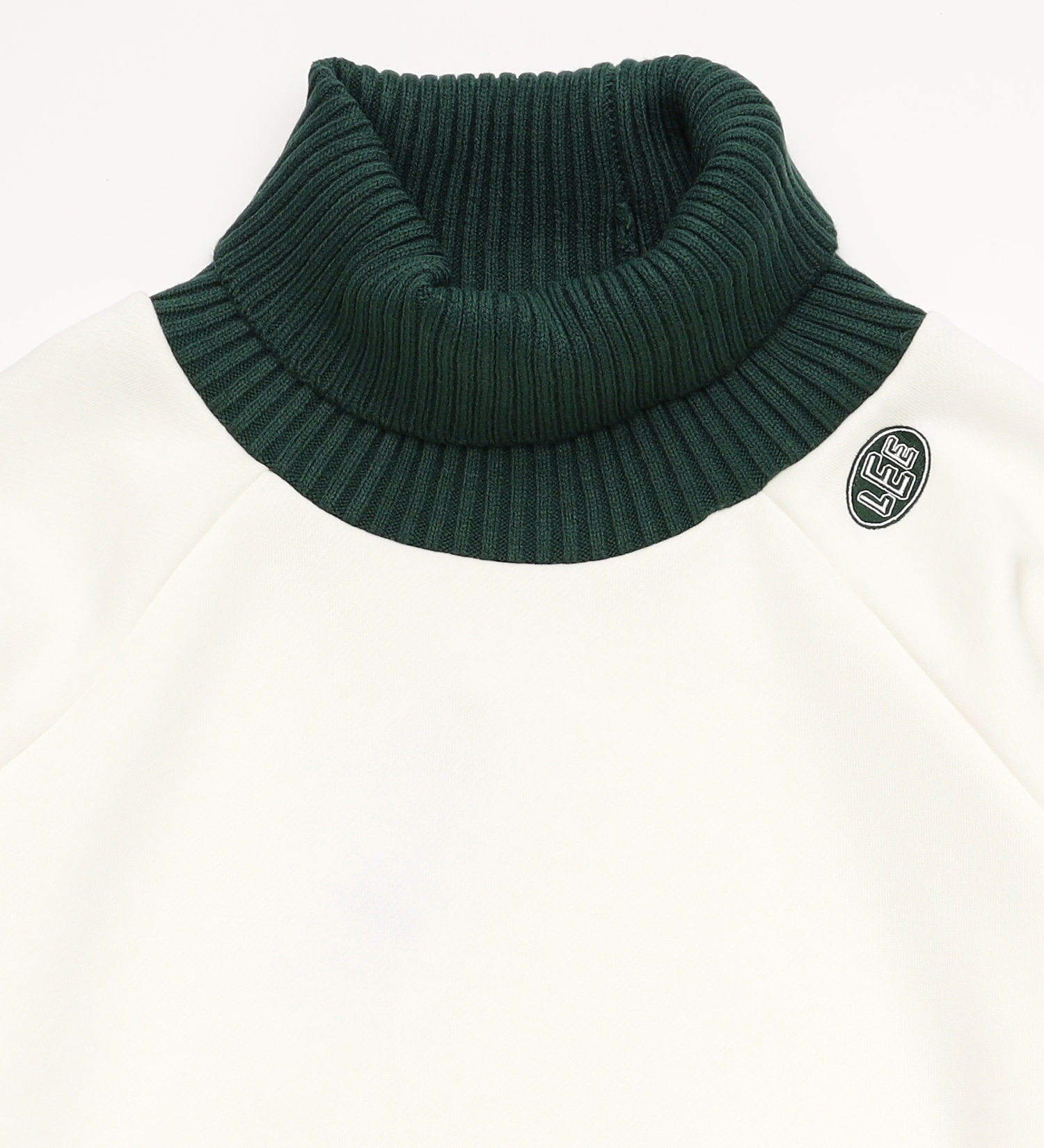 Lee(リー)の【LOOKBOOK掲載】TURTLENECK SWEAT/タートルネックスウェット|トップス/スウェット/レディース|グリーン