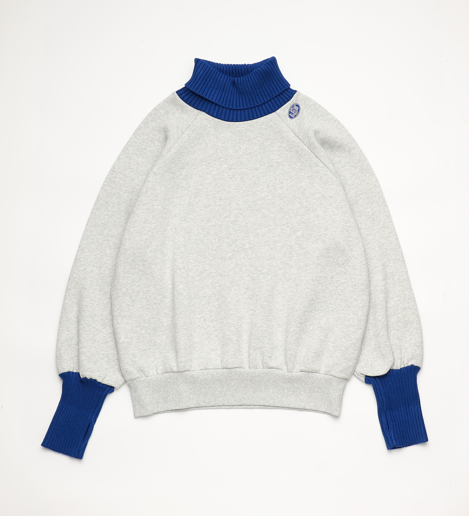 Lee(リー)の【LOOKBOOK掲載】TURTLENECK SWEAT/タートルネックスウェット|トップス/スウェット/レディース|ブルー