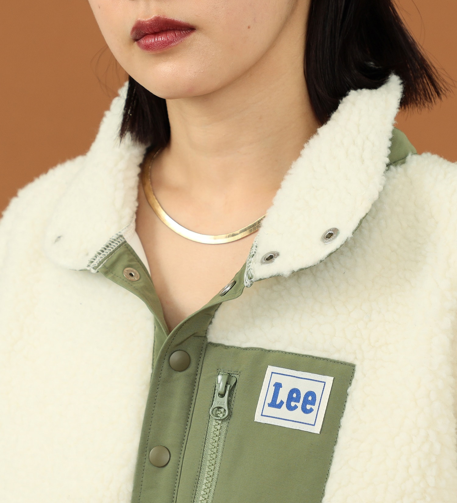 WINTER SALE】Lee ハーフスナップボアプルオーバー|Lee|リー