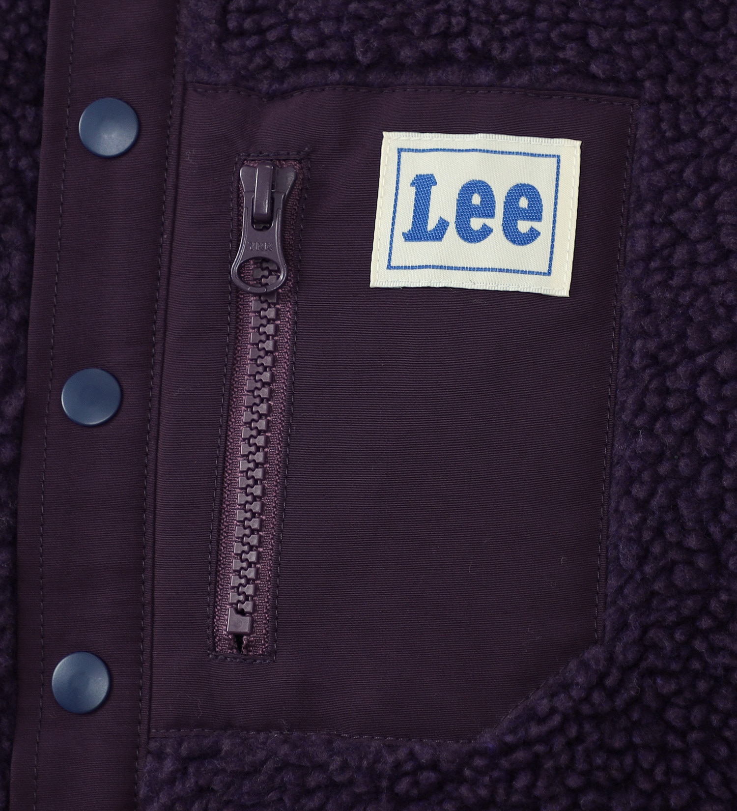 Lee(リー)の【BLACKFRIDAY】Lee ハーフスナップボアプルオーバー|トップス/その他トップス/レディース|パープル