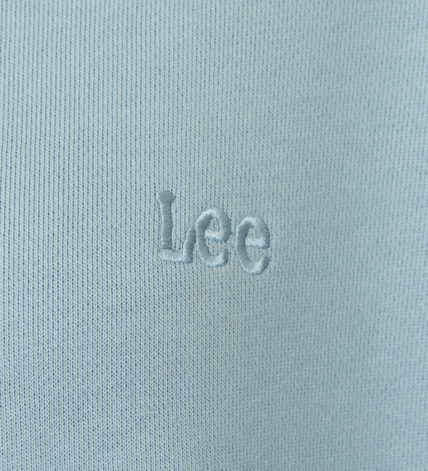 Lee(リー)のニットパネルスウェットカーディガン|トップス/スウェット/レディース|サックスブルー
