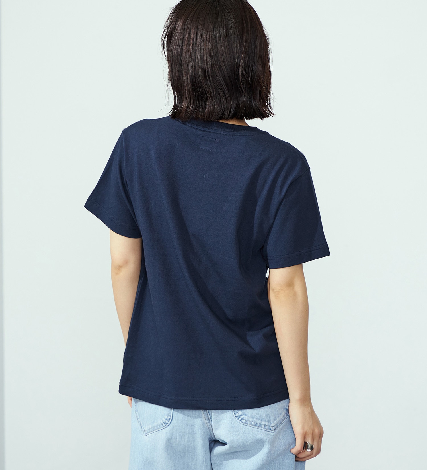 Lee(リー)のプリントTシャツ|トップス/Tシャツ/カットソー/レディース|ネイビー