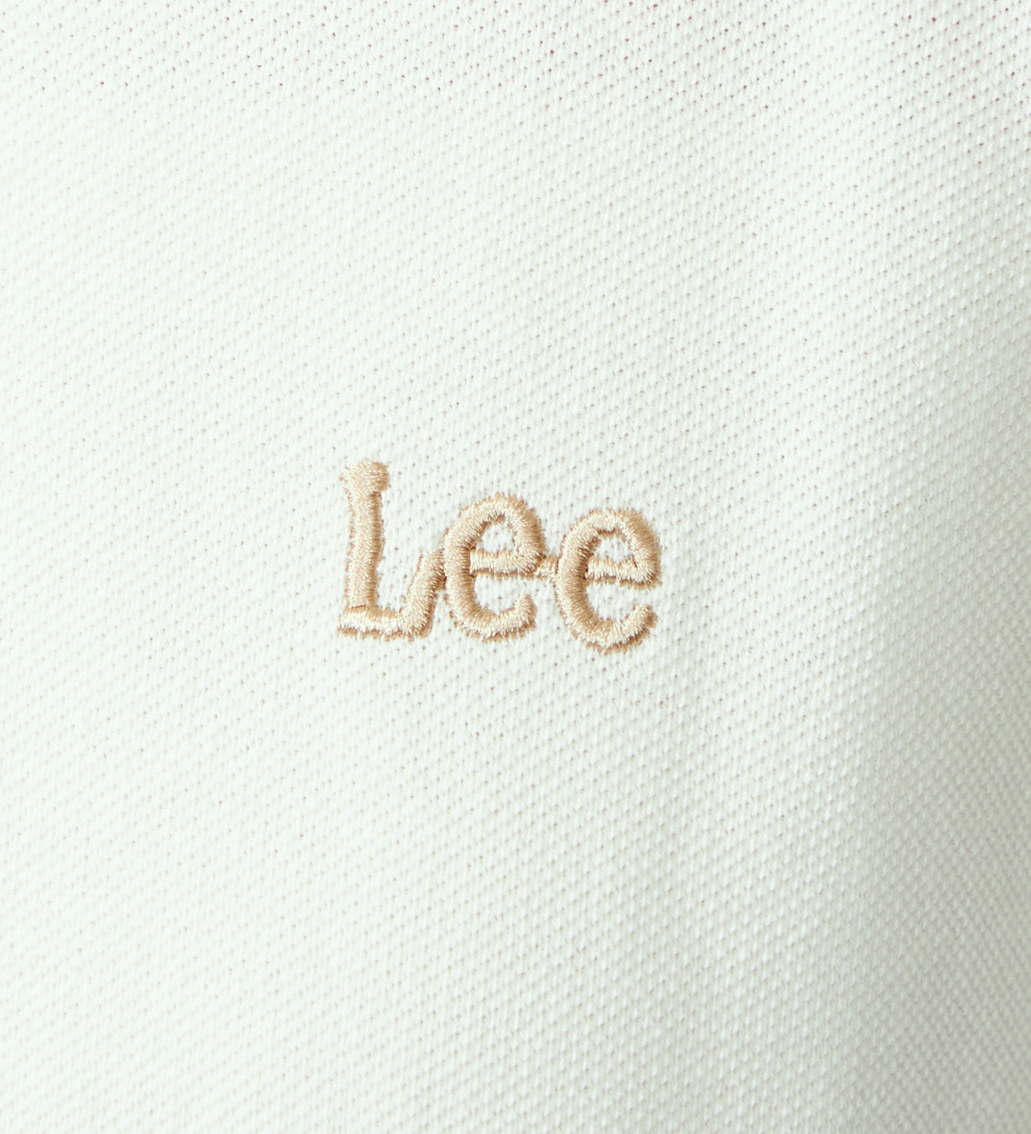 Lee(リー)の鹿の子Tシャツ|トップス/Tシャツ/カットソー/レディース|アイボリー