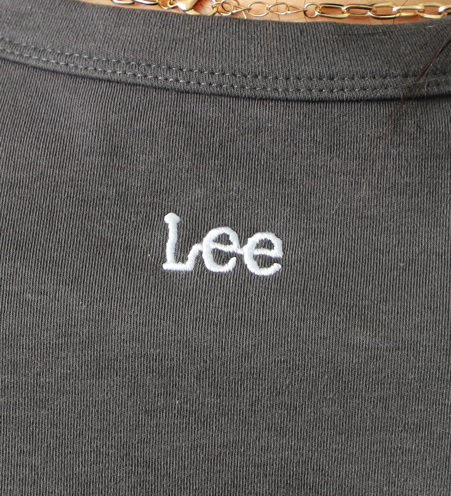 Lee(リー)の【FINAL SALE】コンパクトフィット ショートスリーブTee|トップス/Tシャツ/カットソー/レディース|チャコールグレー