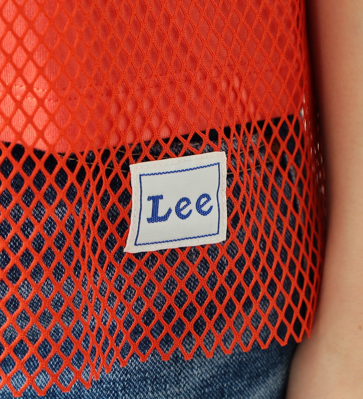 Lee(リー)のメッシュTee＆タンクトップSET|トップス/Tシャツ/カットソー/レディース|オレンジ