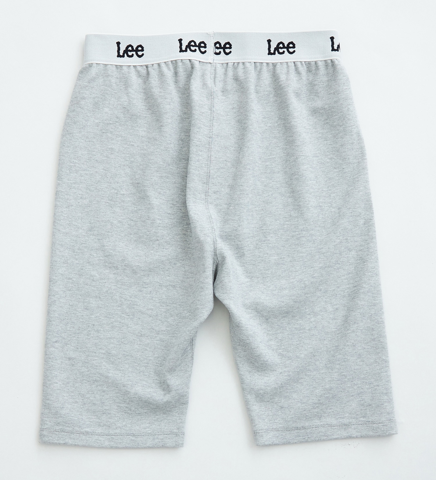 Lee(リー)のLeeロゴリブ ハーフレギンス|パンツ/パンツ/レディース|グレー